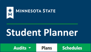 Minnesota State Student Planner Plans tab